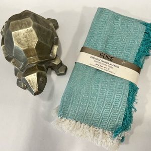 NWT PURE PREMIUM DINNER 100% COTTON CLOTH NAPKINS-SET of 4
